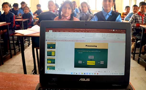 Sshrishti Trust - digital literacy in education